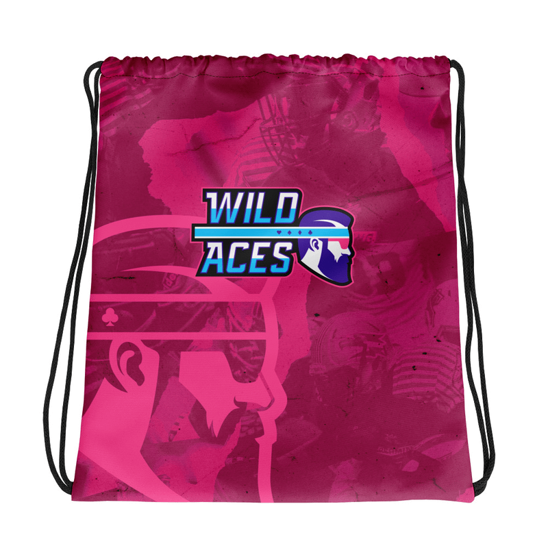 Wild Aces Drawstring bag product image (1)