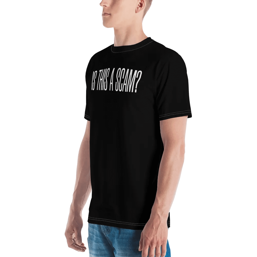 IS THIS A SCAM T-SHIRT product image (4)