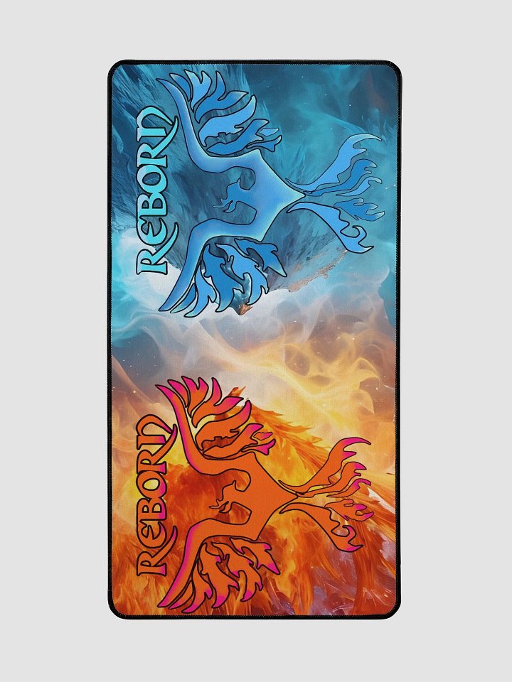 Fire & ice Phoenix Desk Mat 15.5