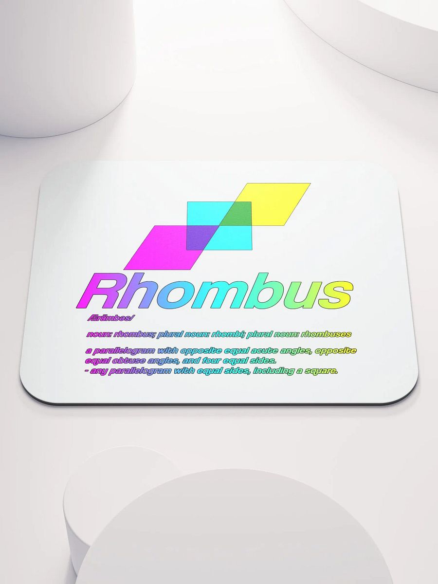 Rhombus Mouse Pad product image (7)