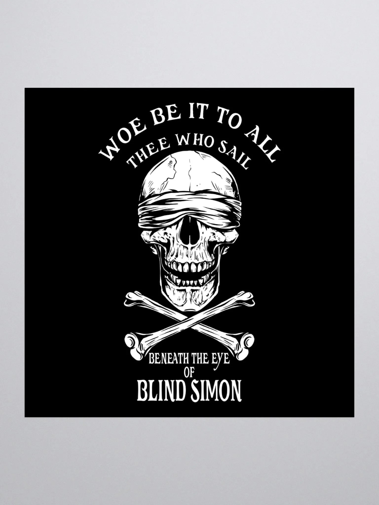 Blue Infinity - Blind Simon Sticker product image (1)