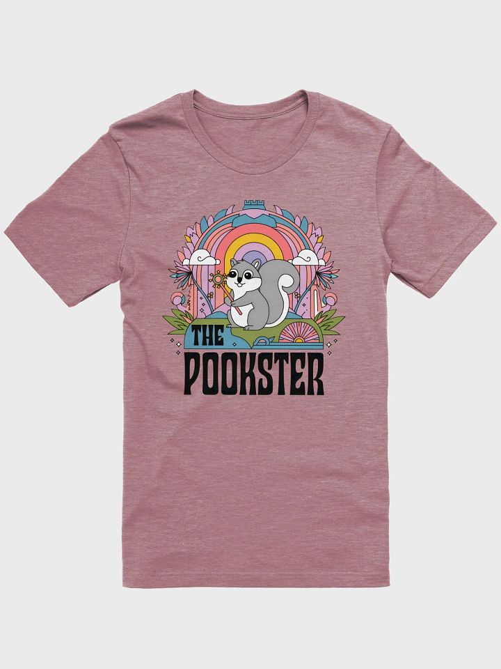 Supersoft and flattering lightweight tee: Retro Pookster Rainbow 80s product image (1)