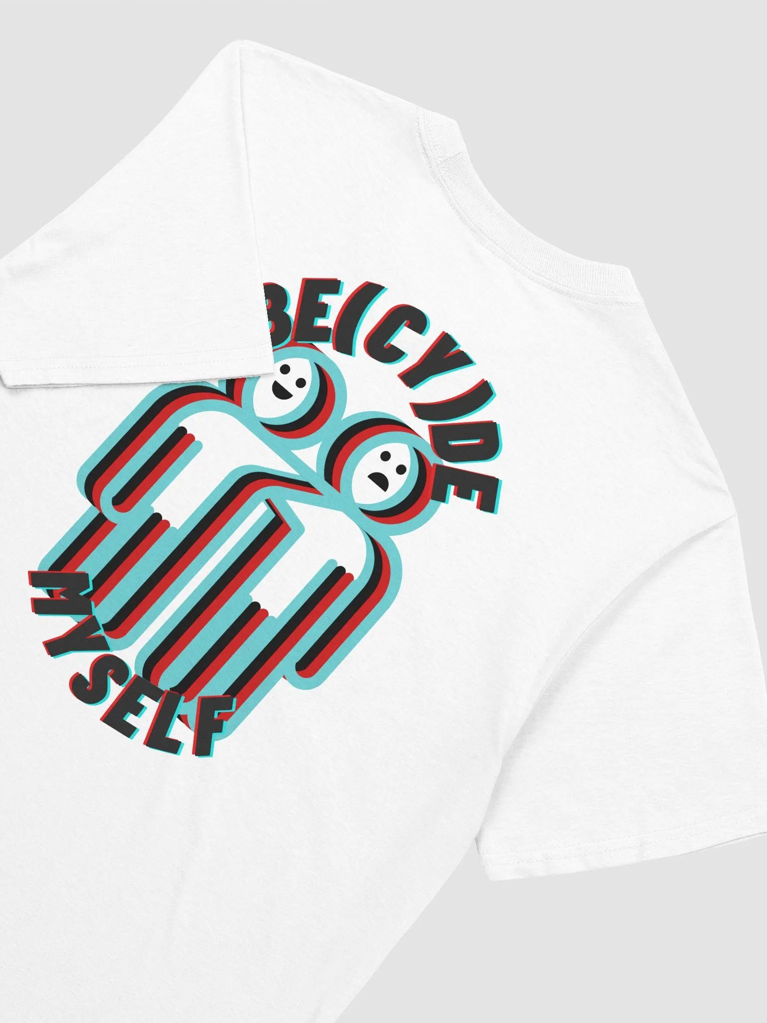 Be(cy)de Myself T-Shirt Front & Back Logo product image (4)