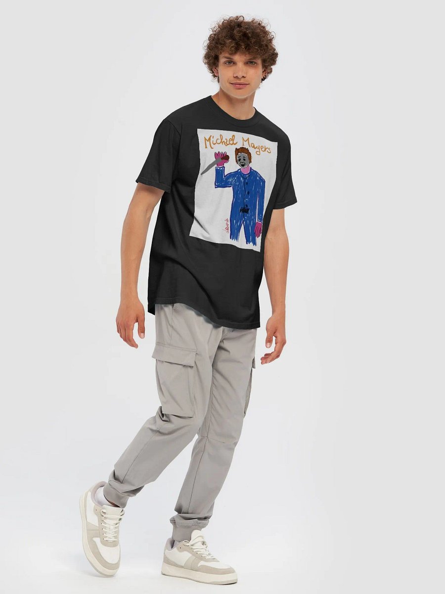 🔪 "Mayers" CreepyKids Unisex Horror Halloween Slasher Tee Art Print🎃 product image (7)