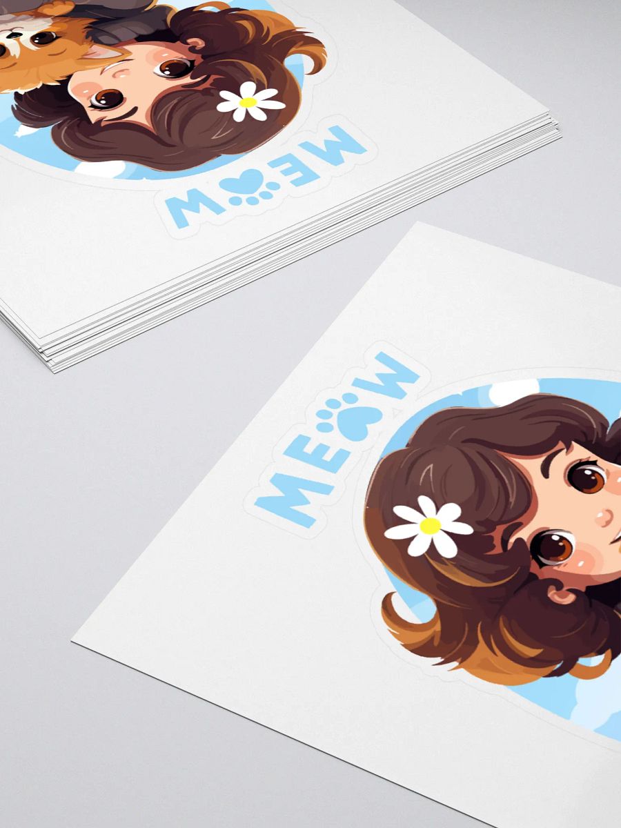 Meow Magic Kiss Cut Stickers product image (4)