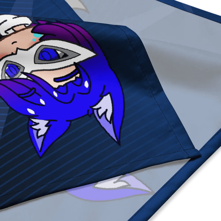 Blue Husky Duo All-Over Bandana product image (4)
