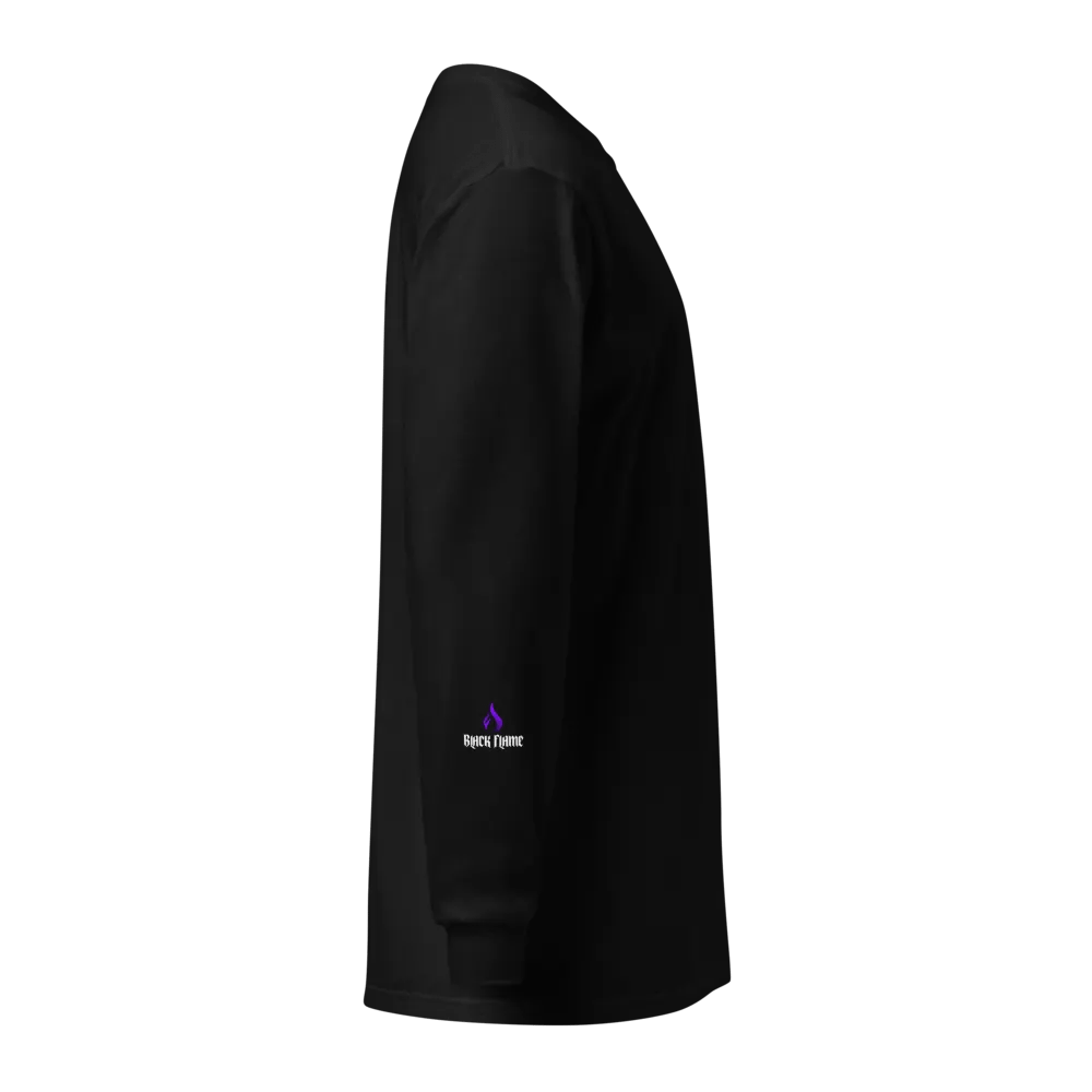 Benghis TV Black Flame Long Sleeve Tee product image (4)