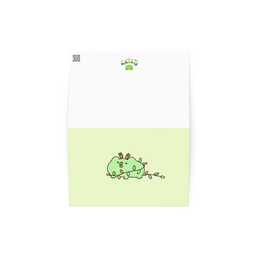 Reindeer Frog Lights Greeting Card product image (4)