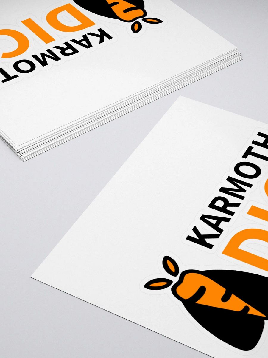 A properly KarMoth sticker product image (4)