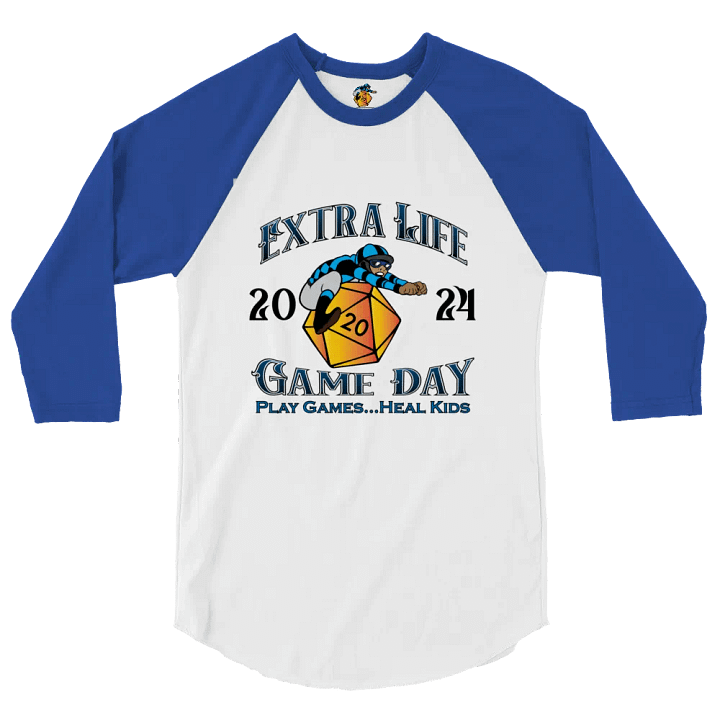 Extra Life Game Day 2024 Raglan Tee product image (2)