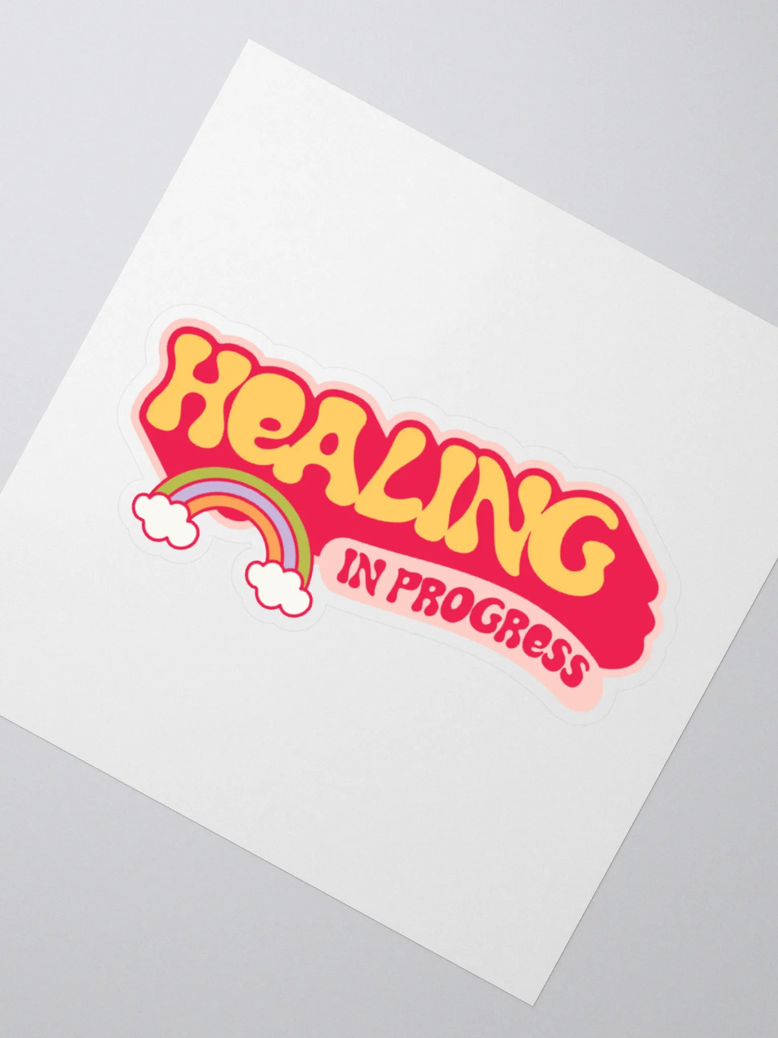 Healing in Progress Sticker product image (2)