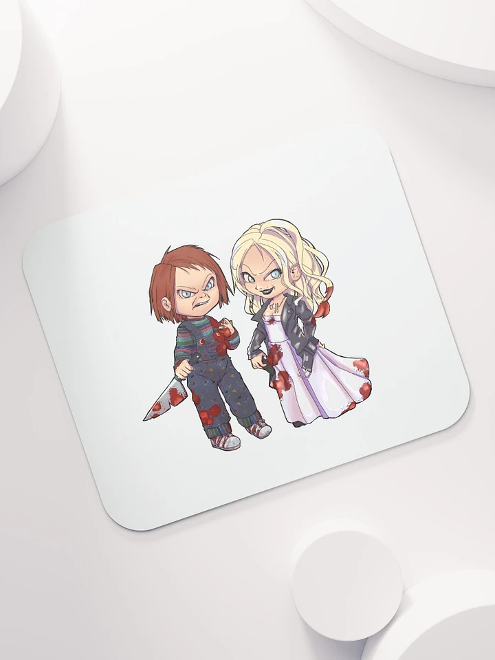 Chucky and Tiffany Mouse Pad product image (1)