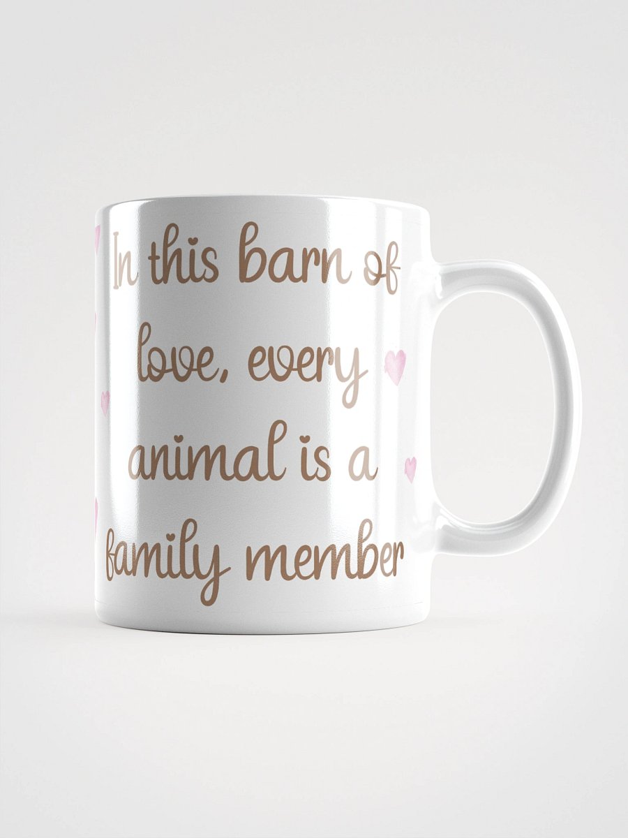 Barn of Love White Glossy Mug product image (2)