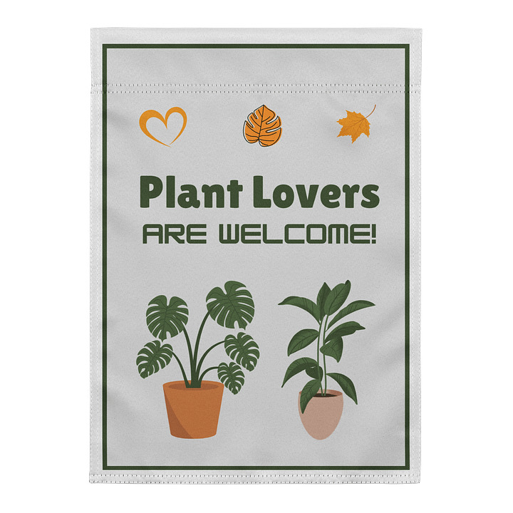 Plant Lovers Garden Flag product image (1)