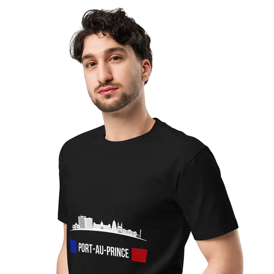 Port-au-Prince City Unisex Tee product image (6)