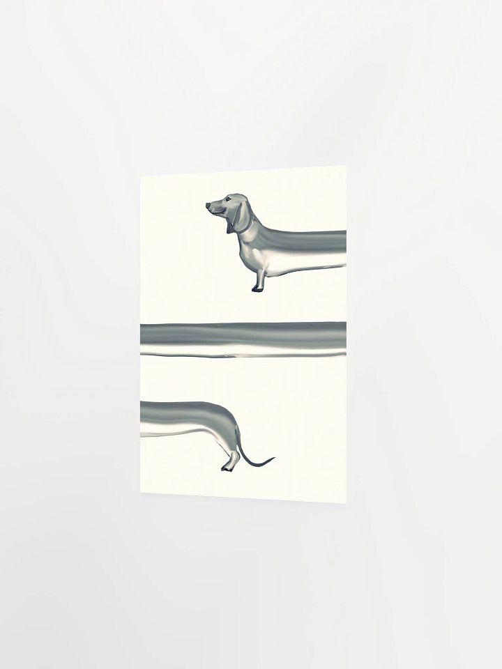Stretchy Dachshund Delight Poster product image (10)