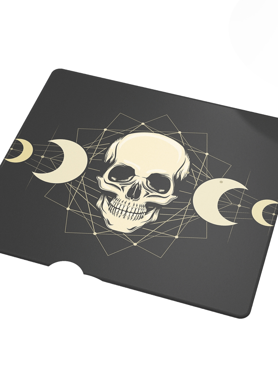 skeleton + moon mouse pad product image (6)