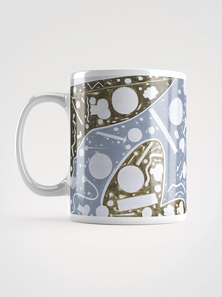 Cartoon Clock White Glossy Mug product image (2)