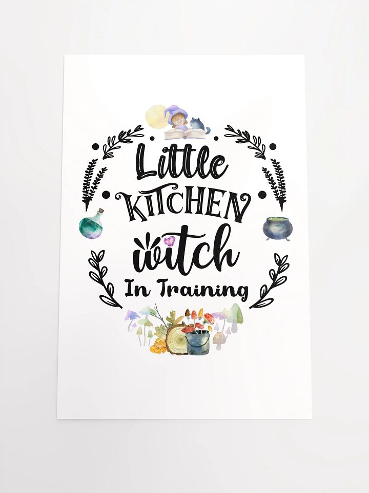 Little Kitchen Witch in Training POSTER - Witchy, Kitchen Witch, Magic Kitchen Gift product image (3)