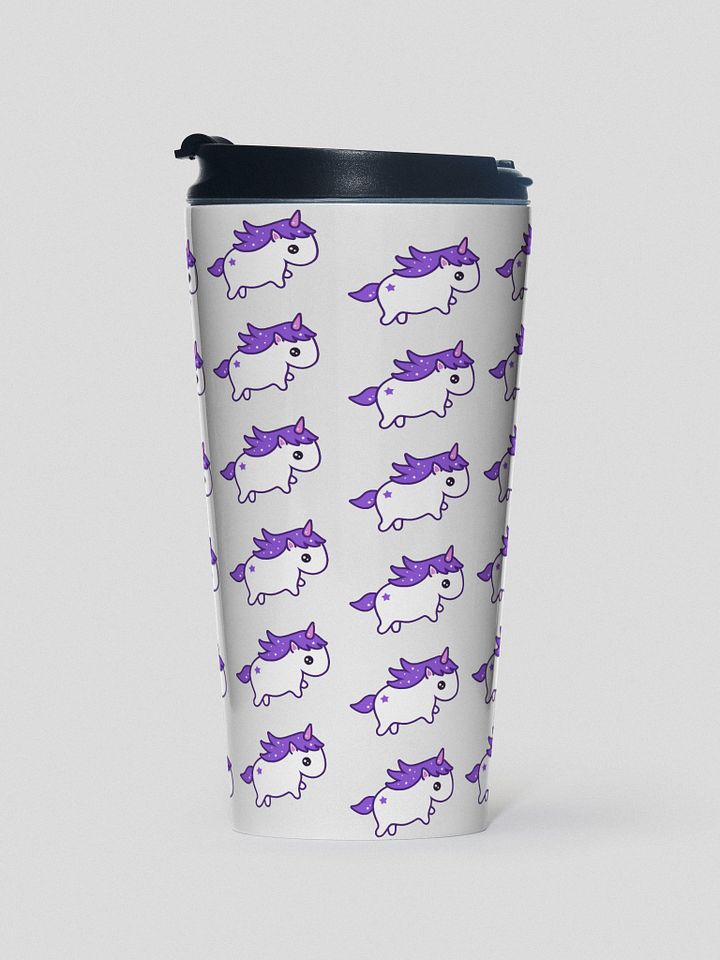 Uwu Unicorn Stainless Steel Travel Mug product image (1)