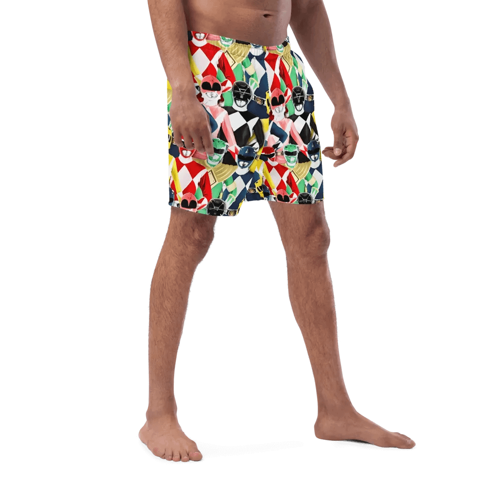 Retro Rangers All-Over Swim Trunks product image (8)