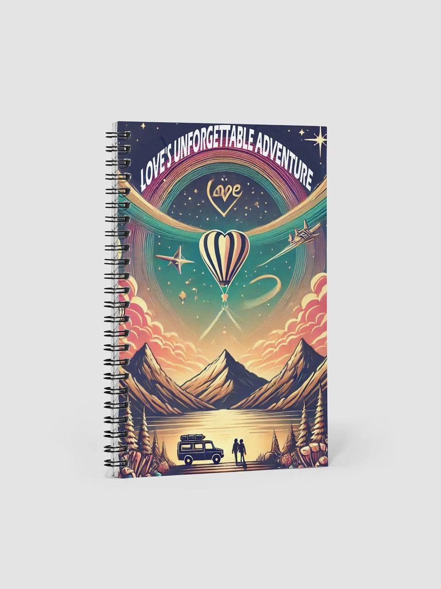 Colorful Wings Spiral Notebook product image (1)