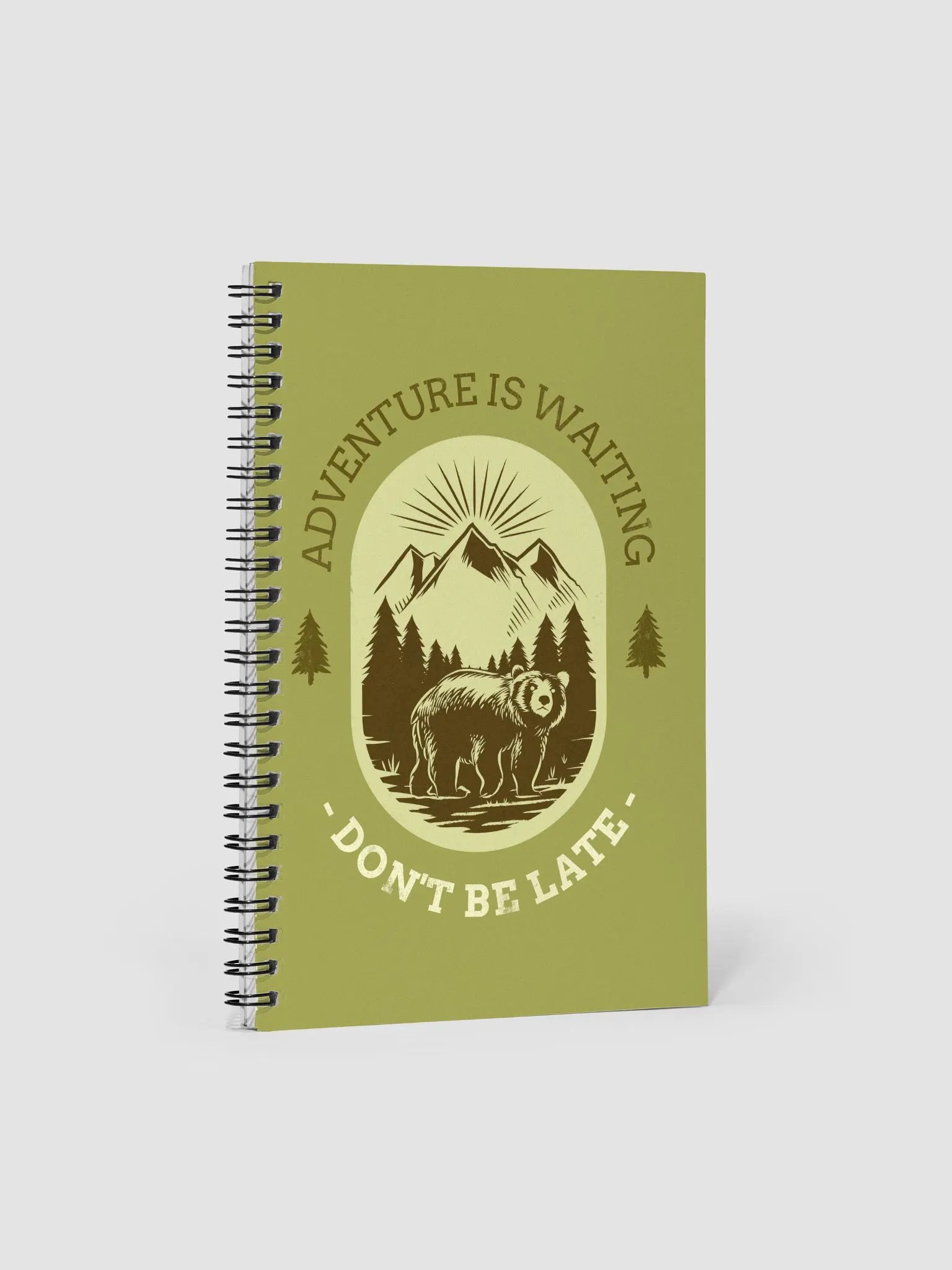 Adventure is Waiting Spiral Notebook product image (1)