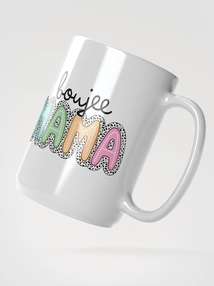 Boujee MAMA Colorful Lettered Mug product image (2)