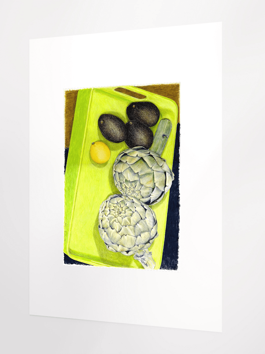 Artichokes, Avocados & Lemon 05.25.05 print product image (3)