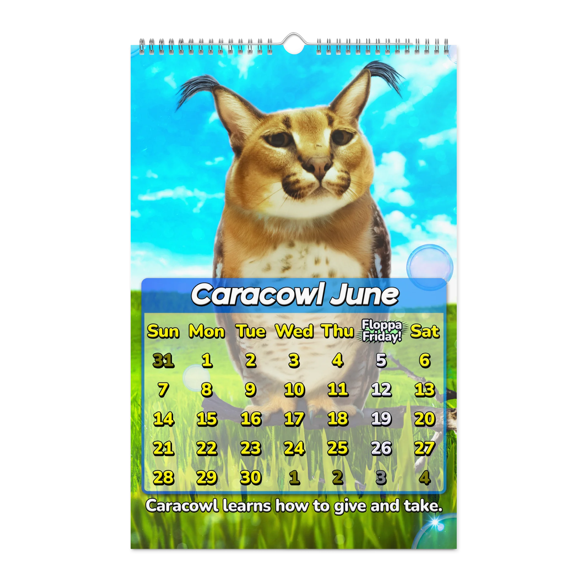 BIG CARACALENDAR 2026 (Limited Edition) product image (4)