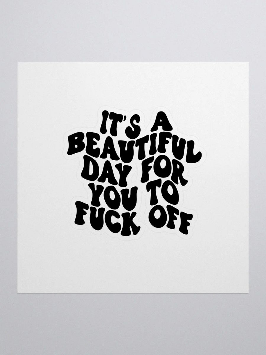 Fuck Off Stickers product image (1)