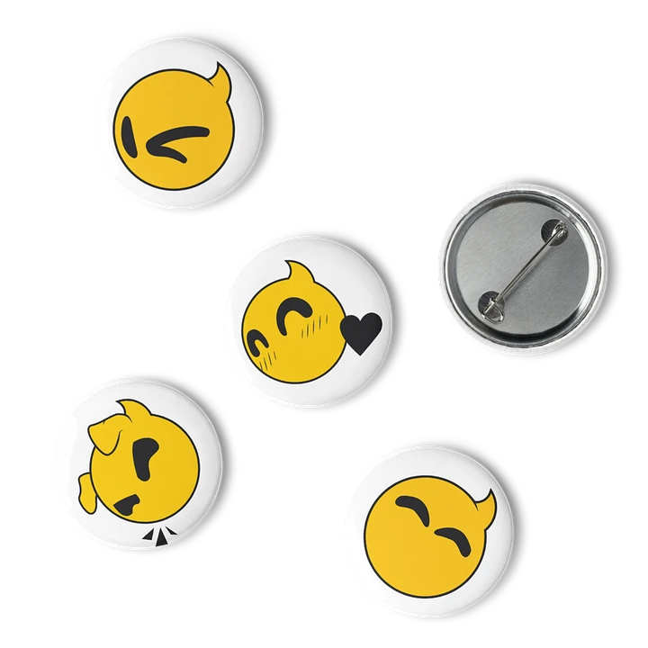 Digi Emote Pin Button Set product image (2)