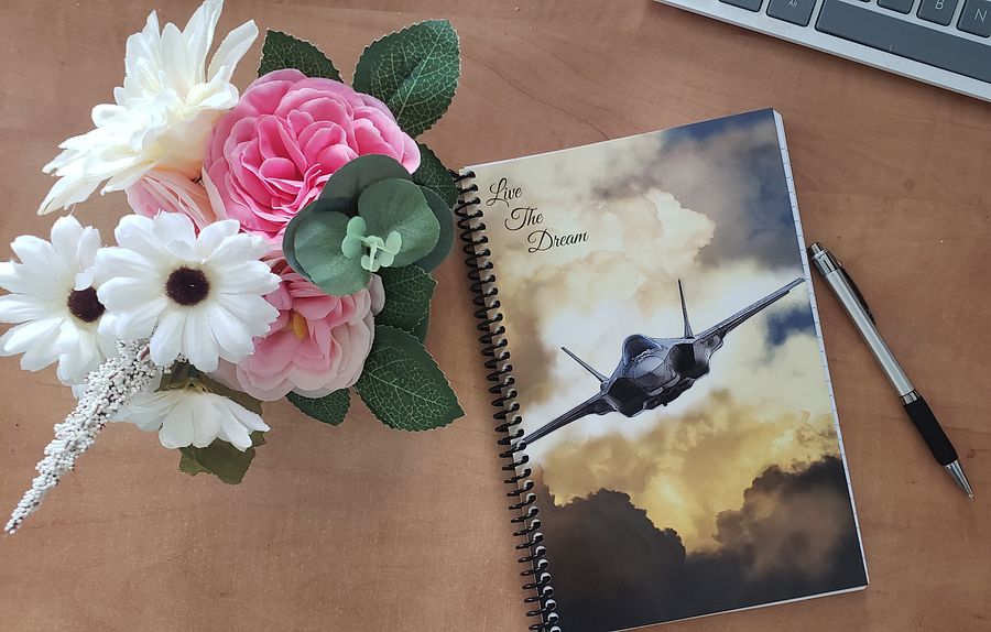 Live The Dream: Inspirational Aviation Notebook product image (2)