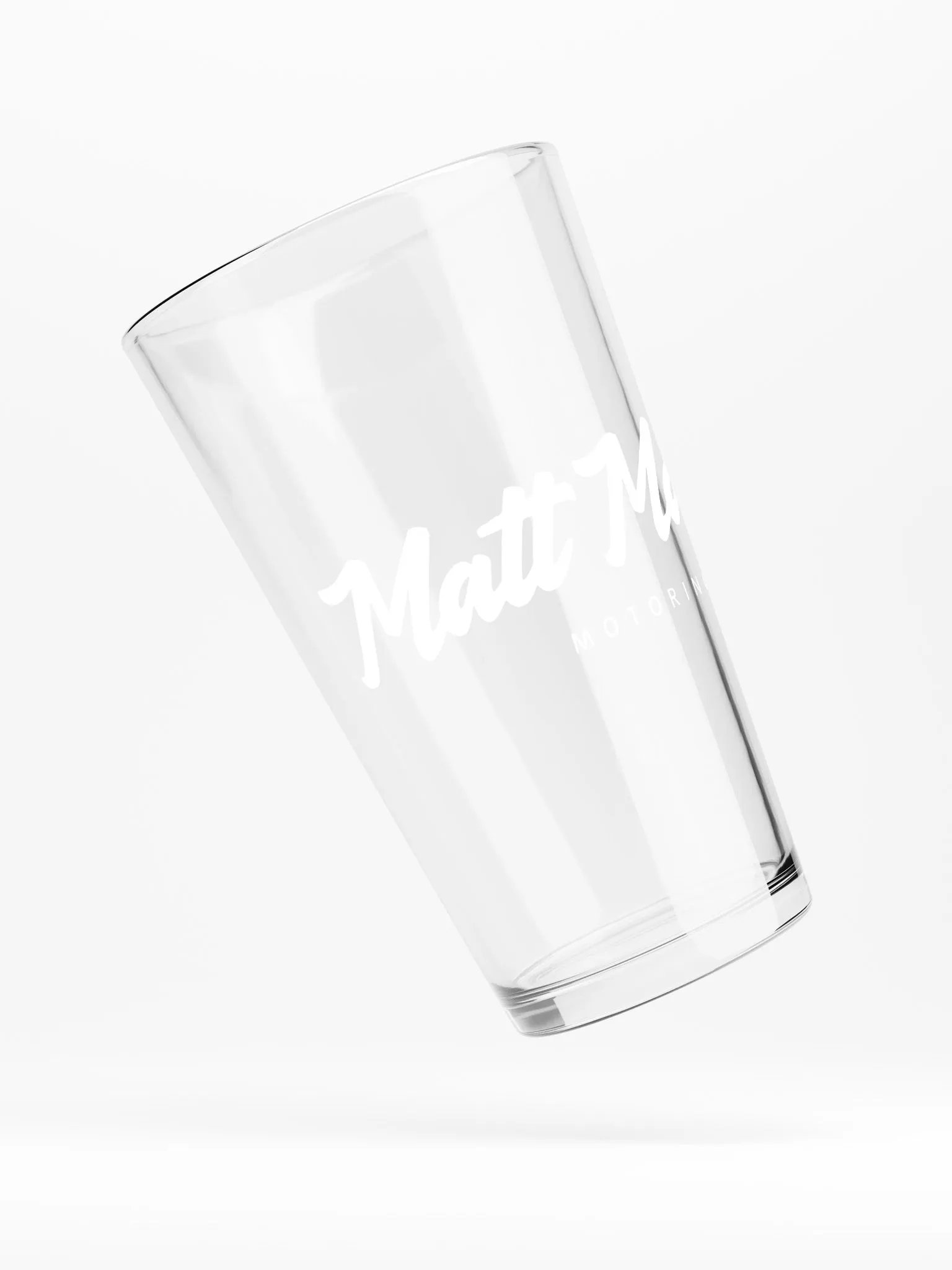 Matt Maran Motoring Shaker Pint Glass product image (4)