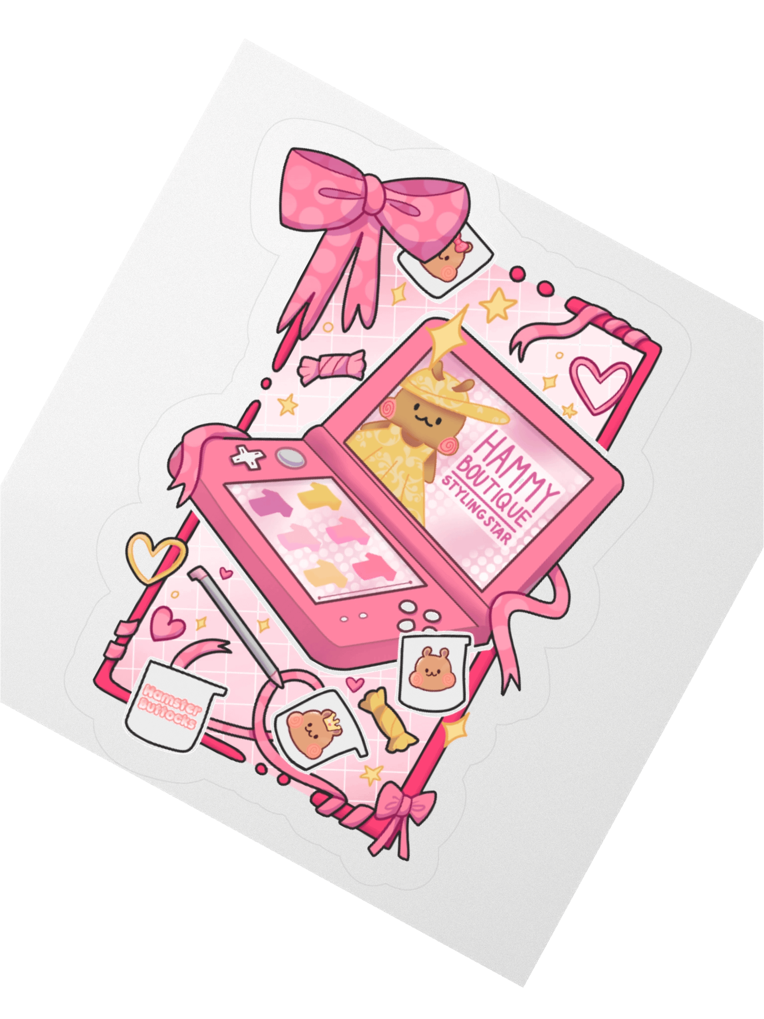 Hamster 3ds Edition Sticker product image (4)