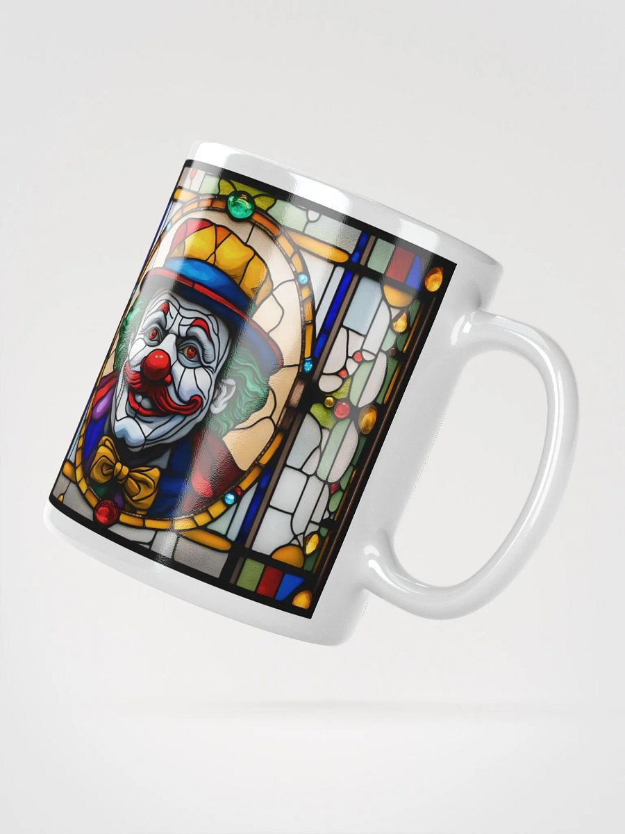 #006 Whistlin' Willie Clown Stained Glass Mug product image (4)