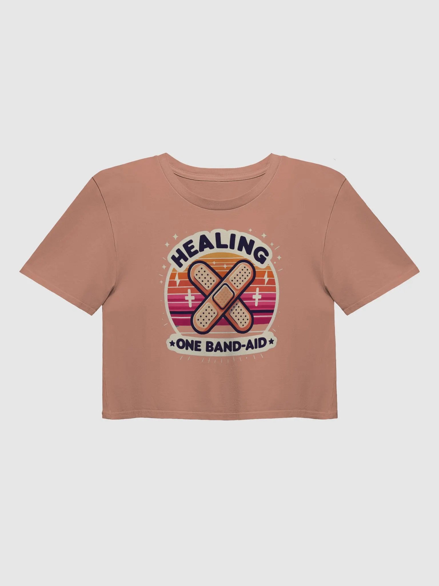 Healing Cross Crop Top product image (2)