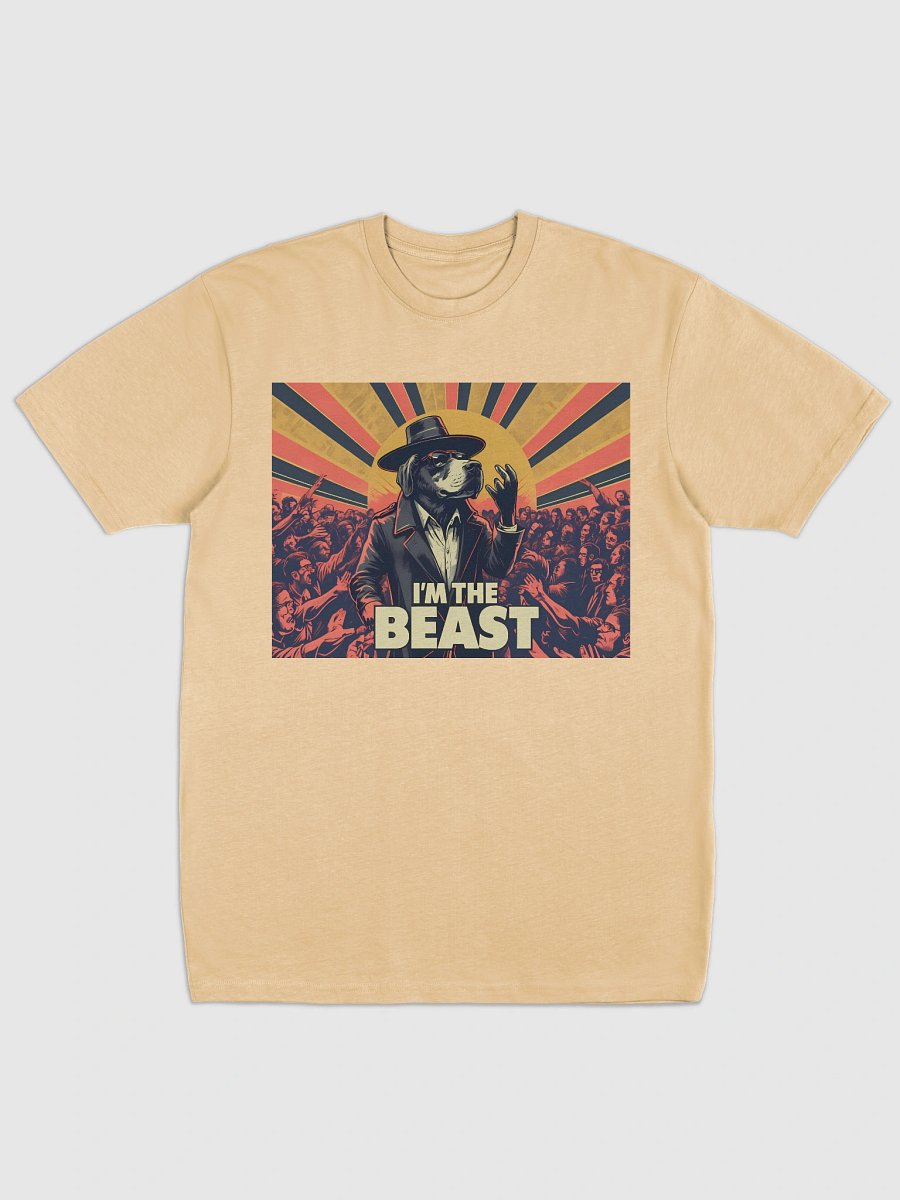 I'M THE BEAST Concert Poster Design | Men's Premium Heavyweight Tee product image (3)