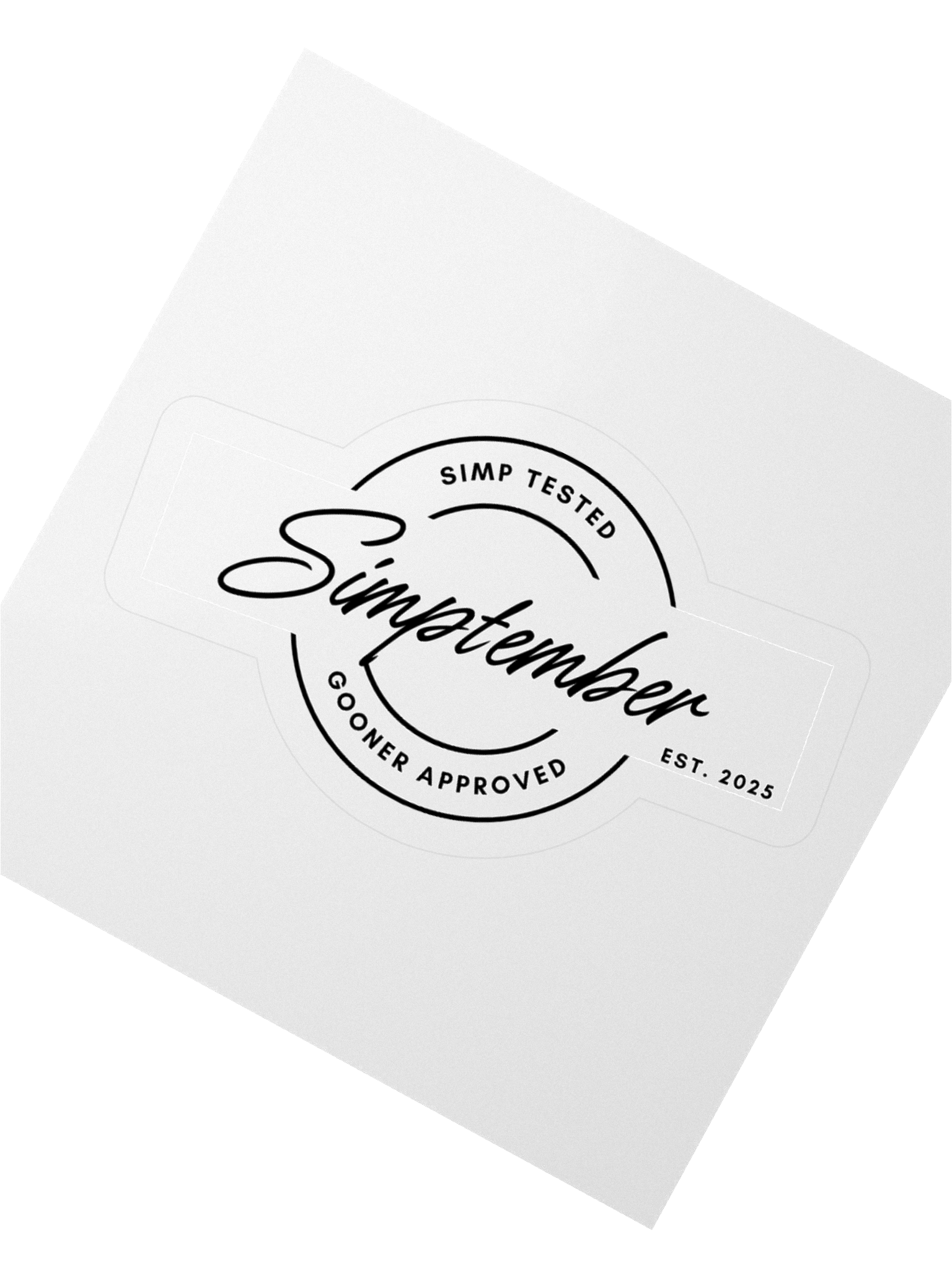 Simptember Kiss Cut Stickers product image (4)