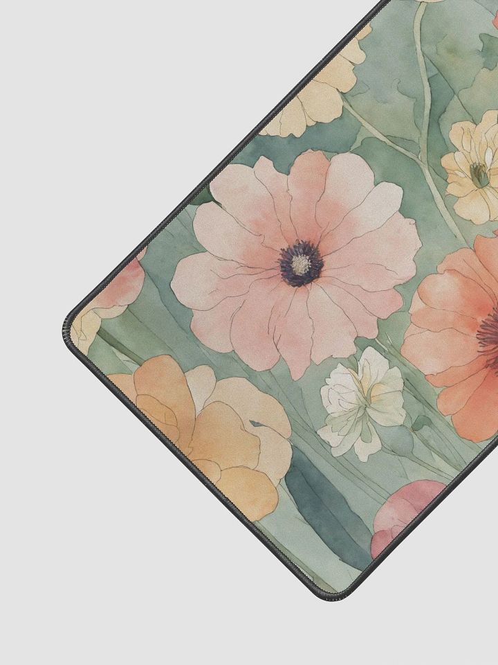 Floral Harmony Desk Mat product image (2)