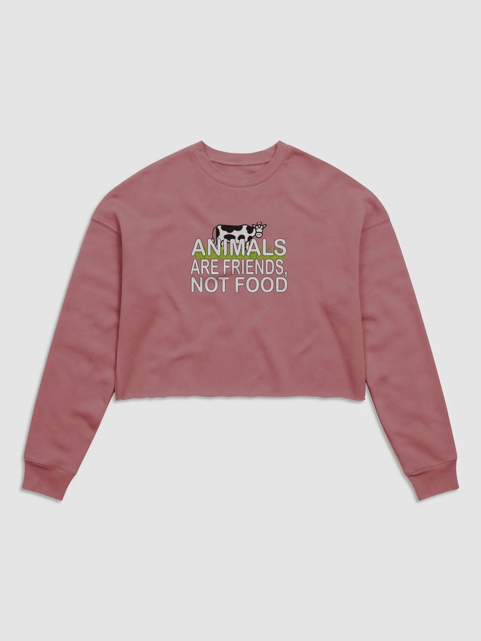 Animals Are Friends Crop Sweater product image (1)