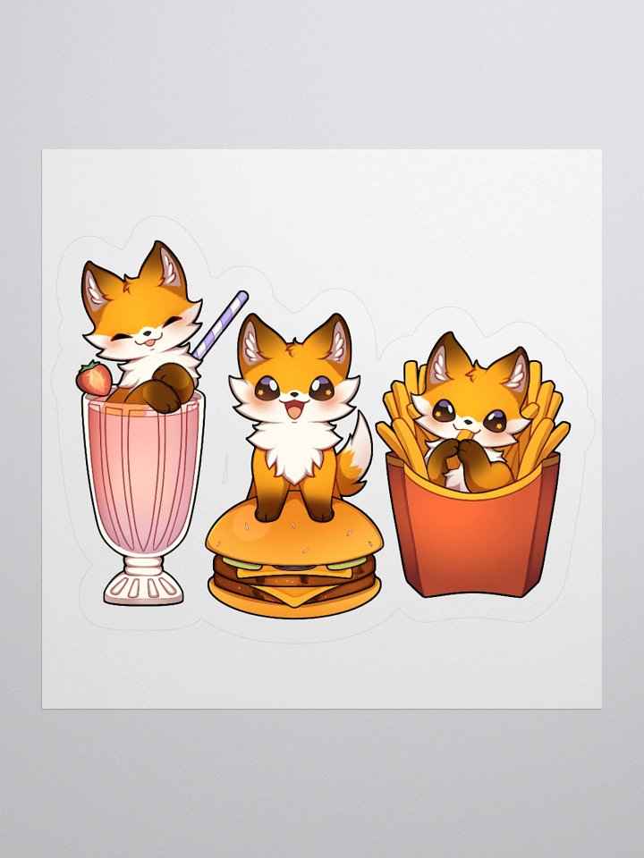 Foxy Meal Deal Sticker product image (1)