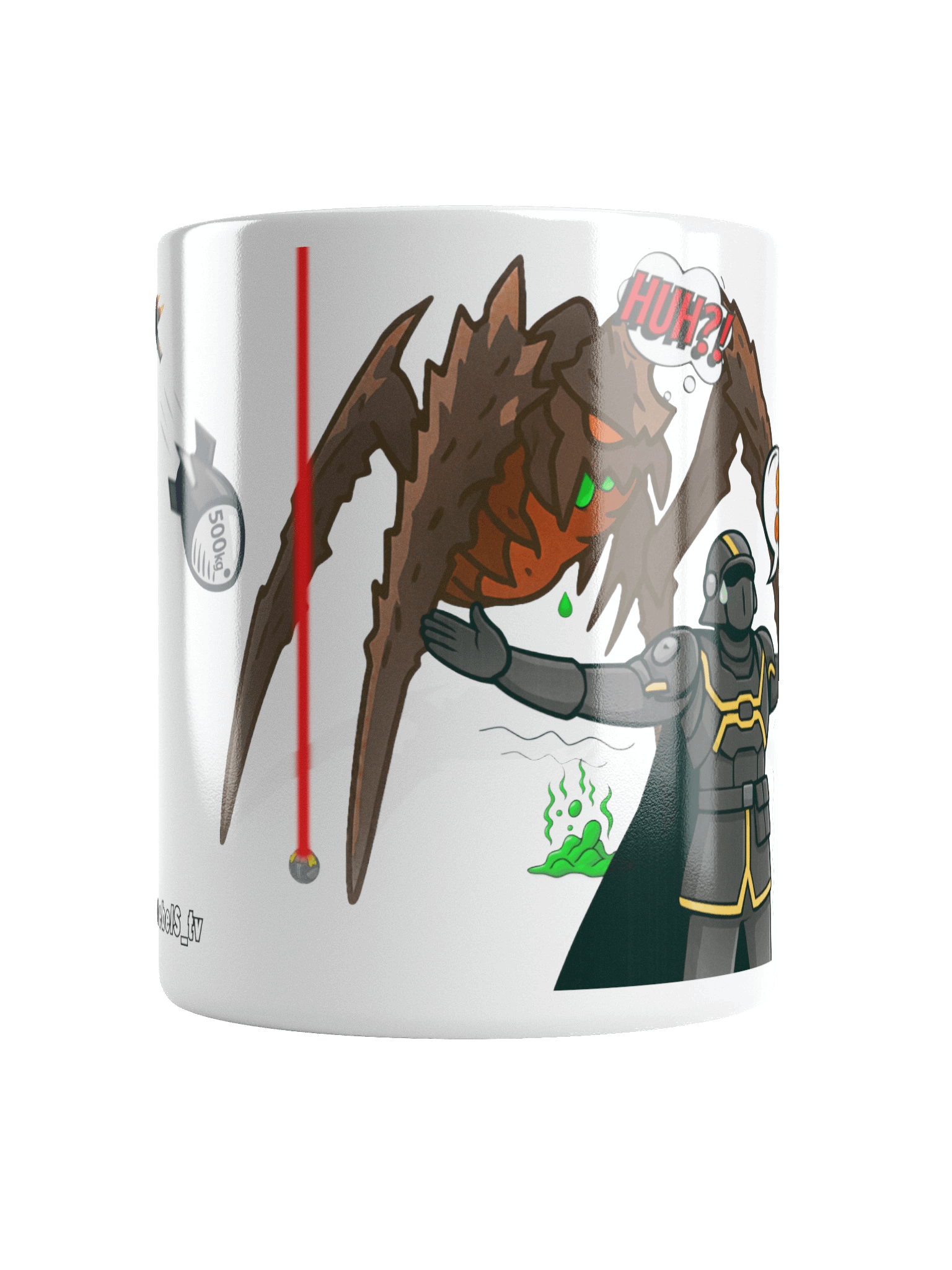 Helldivers 2 Spit On Me Mug product image (1)