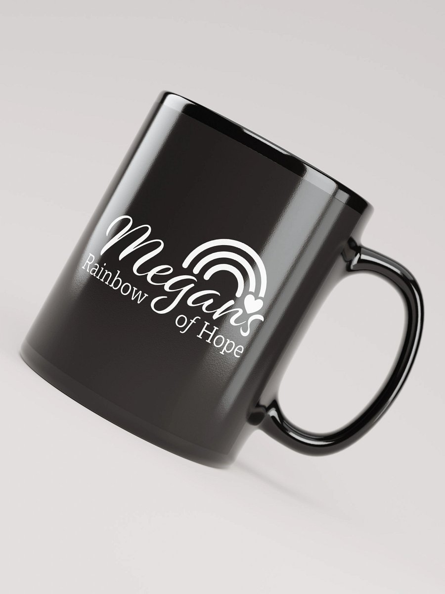 Megan's Rainbow of Hope Black Mug product image (7)