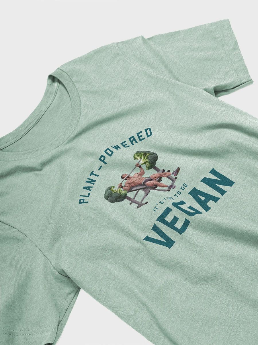 Plant Powered Vegan T-Shirt - 'It's Time to Go Vegan product image (14)