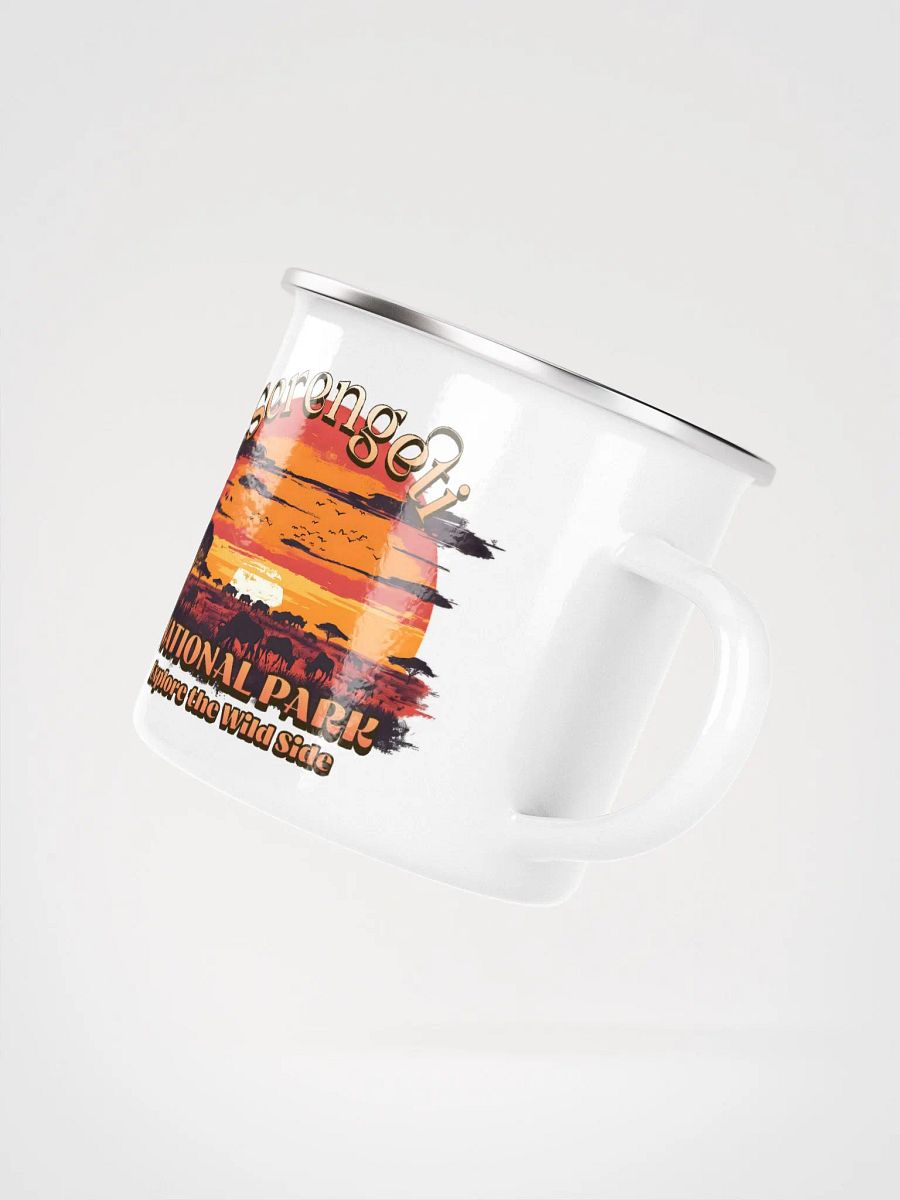 Serengeti National Park Sunset Enamel Mug product image (4)