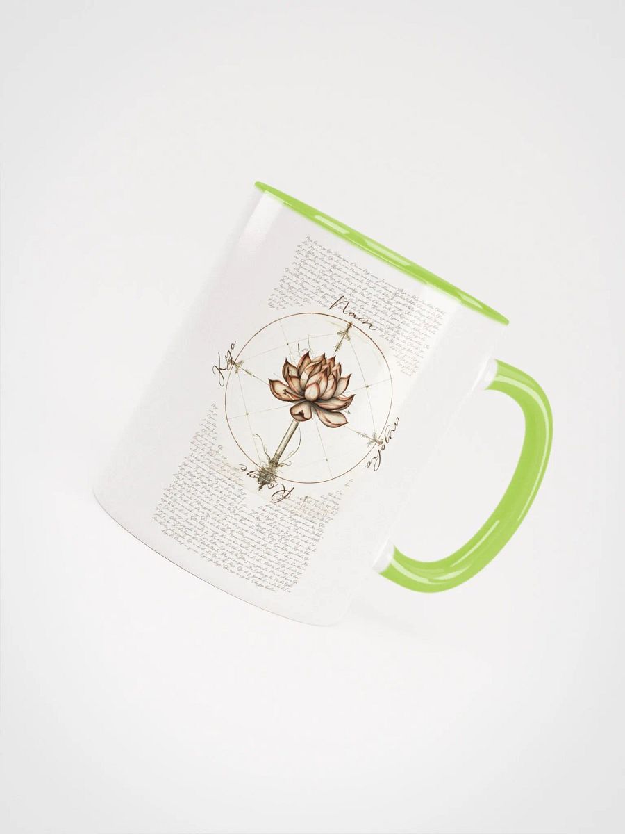 Nam Myoho Renge Kyo Lotus Mug | Ceramic Buddhist Coffee Cup product image (1)