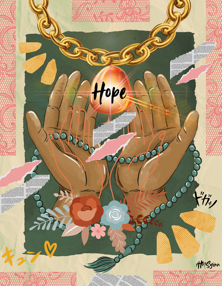 The HOPE Graphic Tee FRONT & MULTIPLE BACK DESIGN! product image (3)