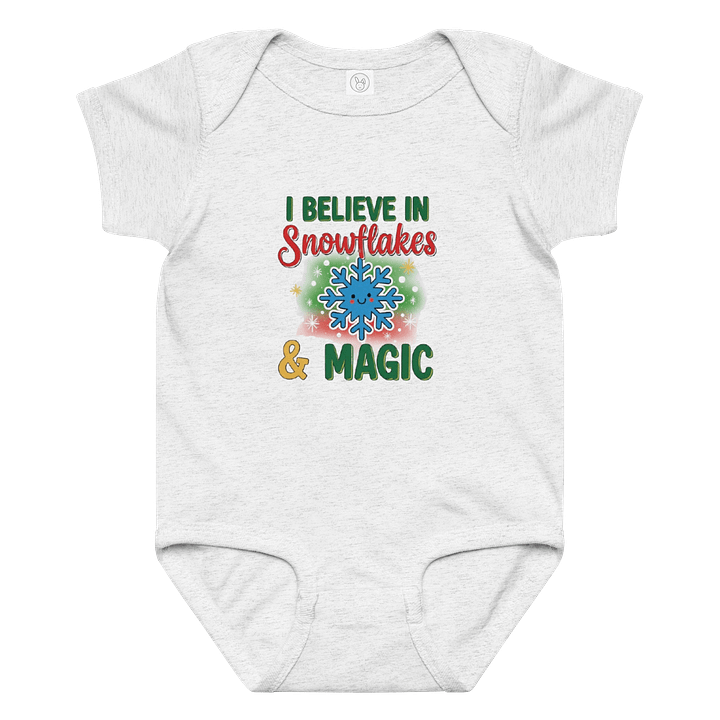 Magical Snowflake Baby Bodysuit product image (1)