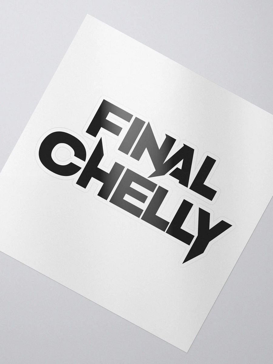 Final Chelly Logo Sticker product image (2)